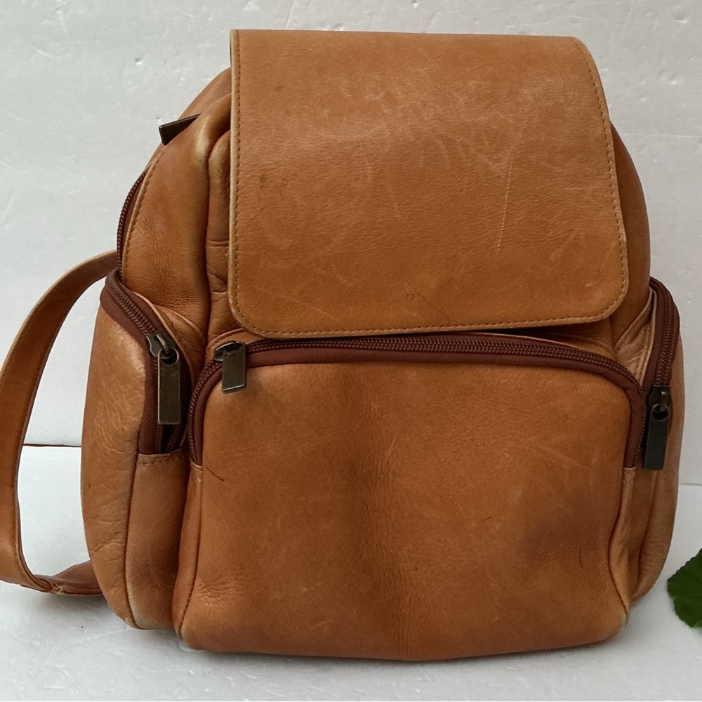 Genuine Leather Backpack